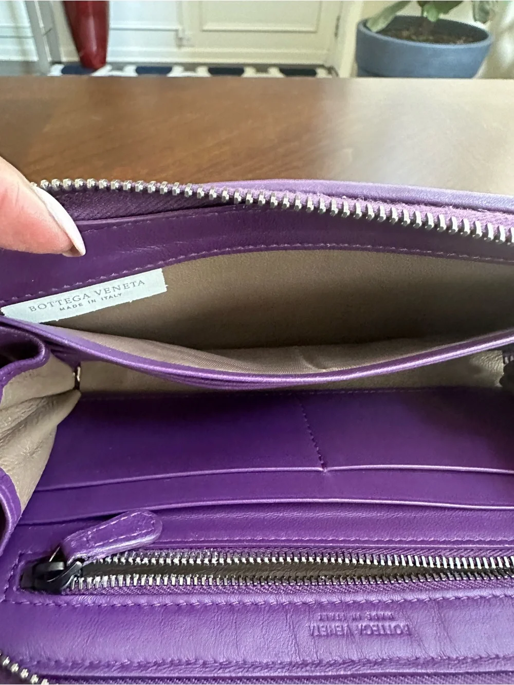 Bottega Veneta Intrecciato Continental Wallet